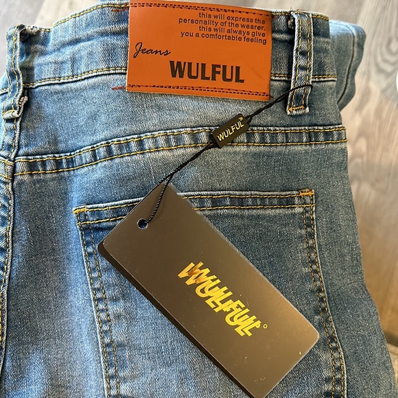 Wulful Men’s Jeans 32 NWT - K23 - Picture 3 of 3